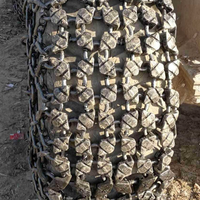 河南17.5-25輪胎保護鏈 金屬鏈條制造技術讓舊輪胎“起死回生”